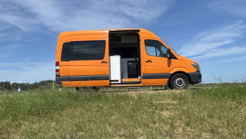 Mercedes Sprinter Euro6 per 2 persone