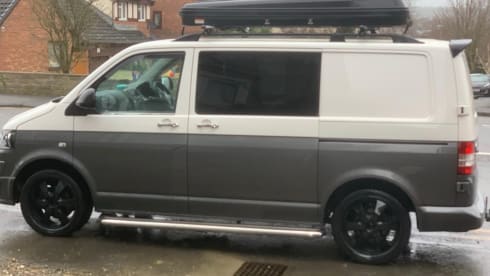 4 berth Volkswagen campervan from 2011