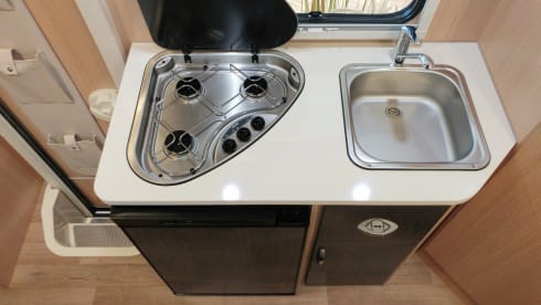 A-type – Beautiful camper (automatic); €300 discount from July 4th to July 18th