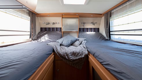 Burstner 2p – Burstner camper, fully equipped and complete inventory!!