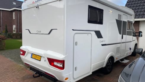 . – Luxury complete Adria semi-integrated camper