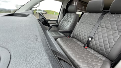 Wallis  – High Spec VW T6 CamperKing Conversion.  Sleeps 4 & Seats 5