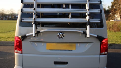 Colin – Our new high spec VW T6 Campervan who's keen to travel with you