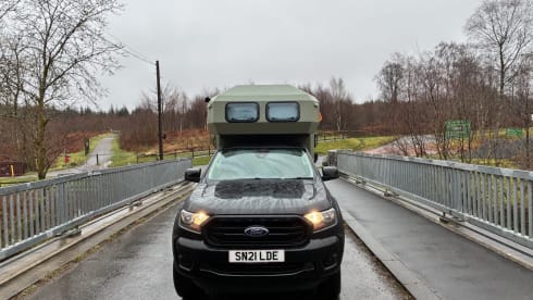 2 berth Ford rooftop from 2021