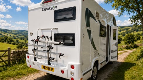 Karina the Road Rambler – 6 berth Chausson alcove from 2019
