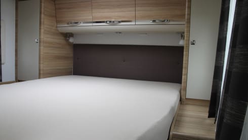 Luxuriöser Adria Matrix Familiencamper mit automatischem Niveausystem
