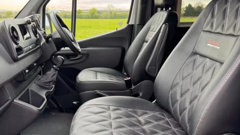 4 berth Mercedes-Benz campervan from 2019