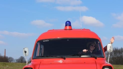 Classic Fire Truck Camper 41
