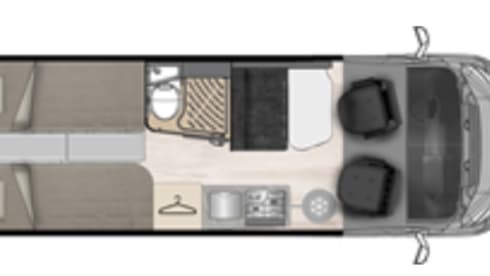 NIO – Nieuwe VAN/Camper, genieten met twee in de natuur!