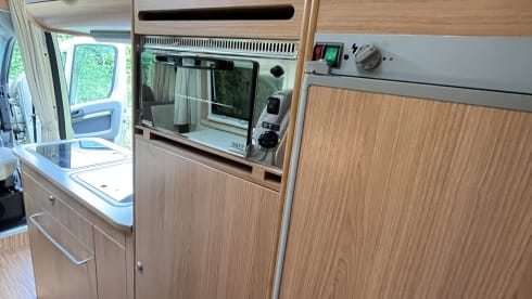 The bus – 4 berth, fully loaded 