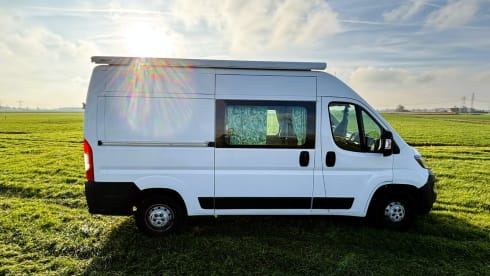 Fijne Peugeot Boxer voor 2 personen