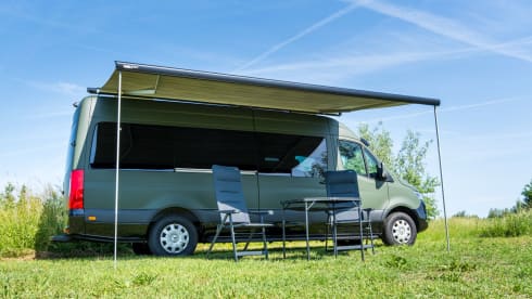 4p Mercedes-Benz campervan uit 2021