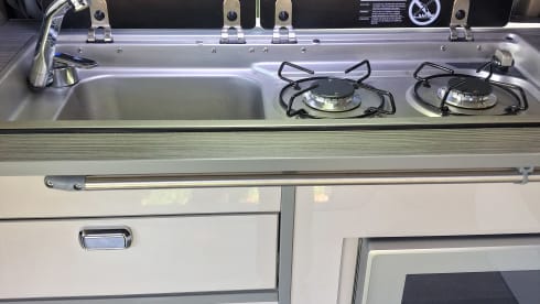 Ness – 4 berth Nissan Elgrand campervan 
