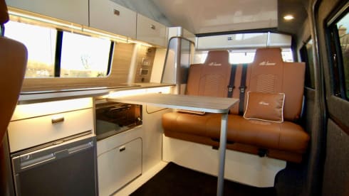 VW T6 Campervan- comfortable drive and accommodation