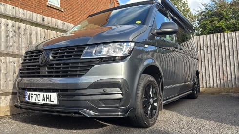 Jean  – 4 berth Volkswagen Transporter T6.1 POP Top campervan from 2020