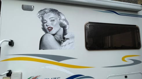 Marilyn  – Have the time of your lives in my unique motorhome 