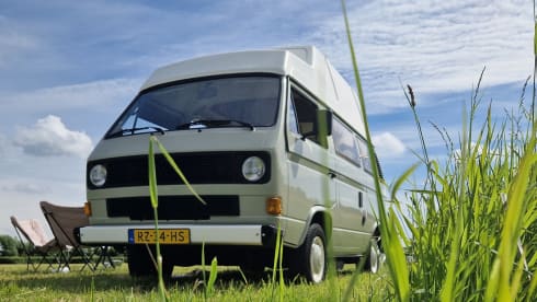 Restored Volkswagen T3 campervan from 1987