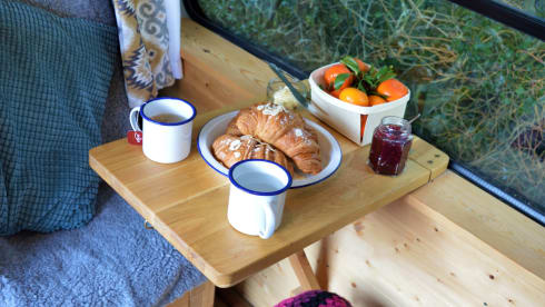 Iris – Quirky campervan designed for couples, families or anyone