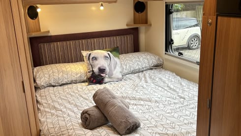 Matilda – Beautiful 4 berth 4 belt Bailey Approach 745 SE 