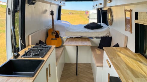 Unique, spacious campervan! (Available from mid-July!)