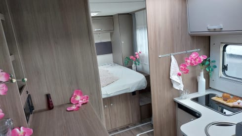 blauw – Carado Camper semi-integrated 4 per.