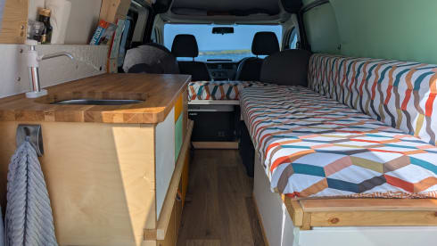 Pegasus – Hand-crafted VW - New build, 1-of-a-kind, premium mattress, off grid.