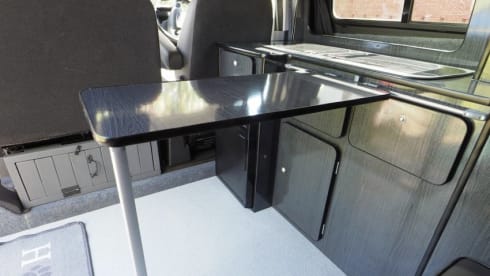 2 berth Ford campervan with pop top