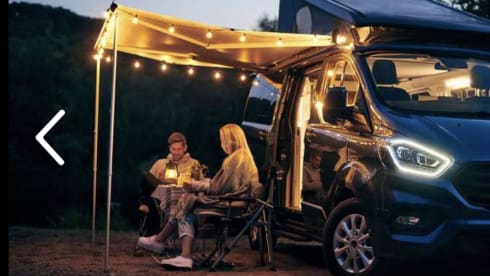 Adventure cooking and fun – 5p Ford campervan uit 2020