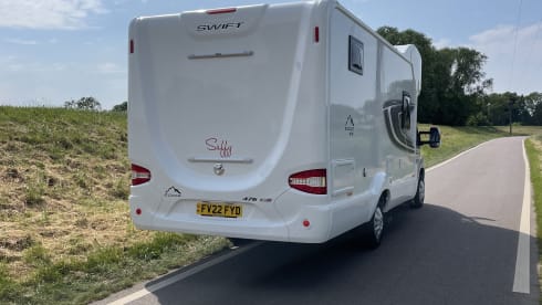 Saffy the Swift – 6 berth Swift alcove from 2022