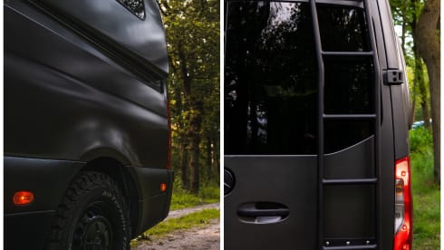 Chris & Ride – 2p MB sprinter OFF-GRID from 2019