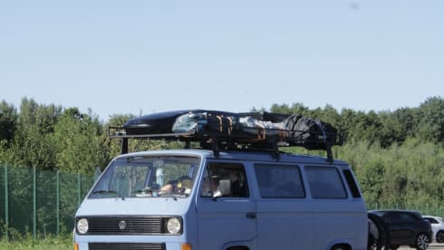 2p Volkswagen campervan from 1983
