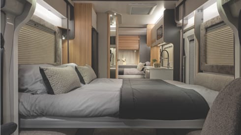 Adamo – 4 berth Bailey semi-integrated from 2023