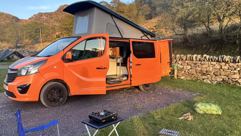 Foxy Phoenix  – 4 berth Volkswagen campervan from 2015
