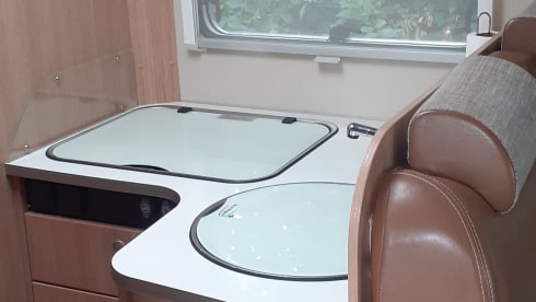 4 person camper Fiat Ducato Sunlight T69