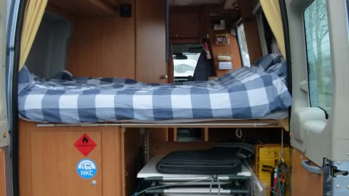 Nice Dethleffs bus camper for 2 adults and 1 child