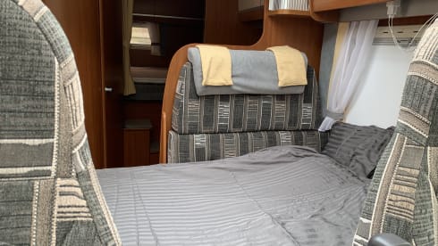 Atmospheric and complete Chausson motorhome for your journey with complete freedom