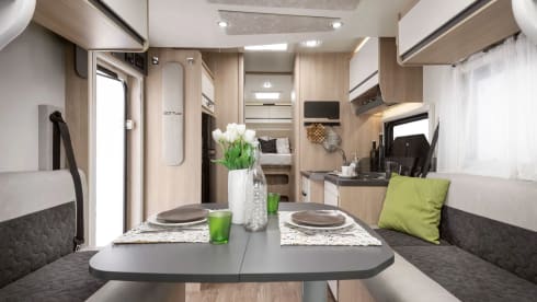Fully equipped and brand new motorhome