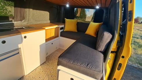 "Moira" - Your 2 Berth Dreamy Yellow Camper!  *INSURANCE INCLUDED* 