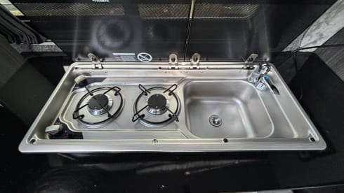 4 berth Volkswagen T6 campervan from 2017