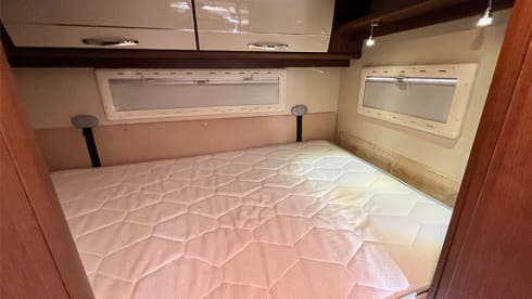 4 person Roller Team semi-integrated camper from 2014