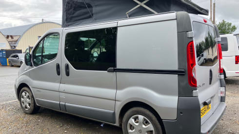 4 berth Renault campervan 2014