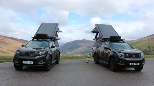 Highland Overland - Shackleton  – Overland Trucks to rent in the Scottish Highlands (Inverness airport )