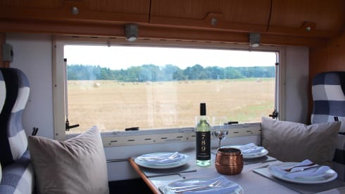 Duke, our Motorhome is ready to jump in and go.