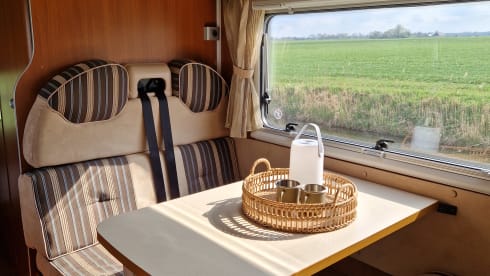 Fiat Mc Louis - 4 pers. camper with bunk bed and alcove