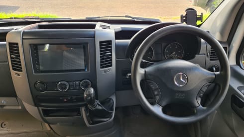 2 berth Mercedes Sprinter MWB AC 