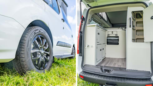 "Kip" Nugget – Ford "Kip" Nugget campervan from 2024, for the ideal holiday! 