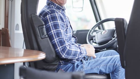 Wheelchair accessible camper