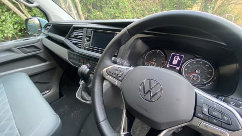 Clara – 4 berth 2024 VW Campervan, insurance included!