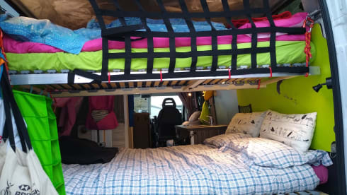 Scout – Fiat Ducato Family Adventure Campervan - 4 travel seats, sleeps 4-6