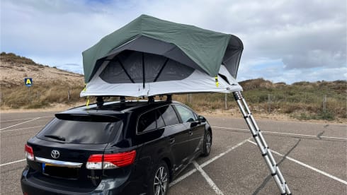 2p Rooftop tent + Ququq kitchen - fully equipped - offgrid package